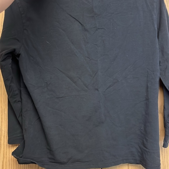 J.Jill crossover Tee Black - Picture 5 of 5